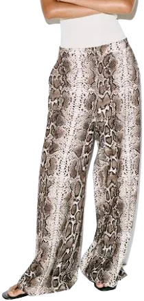 H&M Ladies Wide-leg Dress Pants