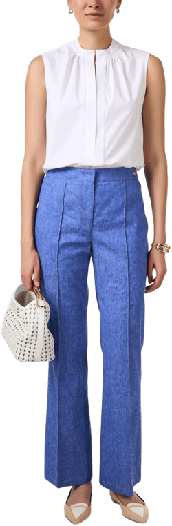 Callas Milano Olympia Cotton Blouse