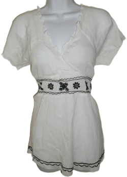 Genuine Art And Soul Wrinkle Top/ Blouse