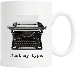 Just My Type Ceramic Mug