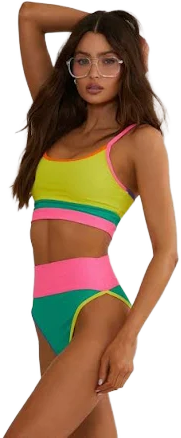 Emmy Bottom High Waisted Bikini