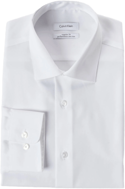 Calvin Klein Men's Dress Shirt Regular Fit Non Iron