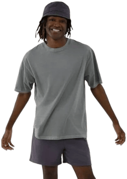 No Boundaries 2-Pack Cotton Oversize Tee with Short Sleeves