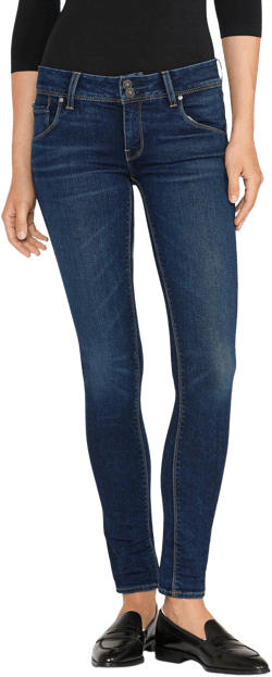 Hudson Women's Jeans Collin Mid-Rise Skinny in Obscurity Jeans