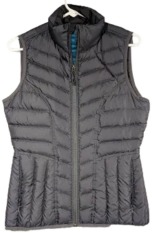 Athleta Women's Full Zip Quilted Down Puffer Vest