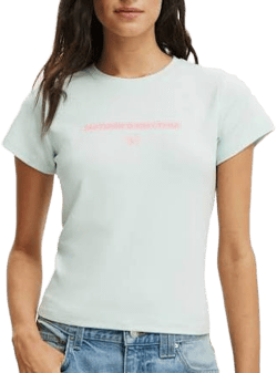 Cotton On Women's Baby Graphic Tee