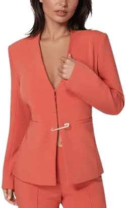 Bebe Women's Tailored Fitted Blazer Jacket