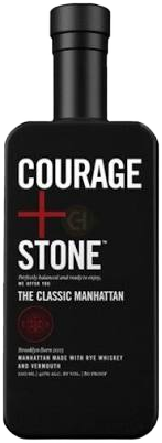 Courage & Stone The Classic Manhattan Rye Whiskey and Vermouth 200ml