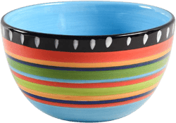 Pueblo Springs Soup Cereal Bowl, Ceramic, 24 Ounces