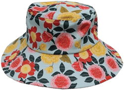 Adjustable Wide Brim Floral Sun Hat