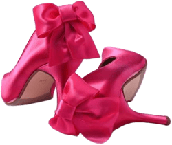 Barbie Bow Wedding Shoes