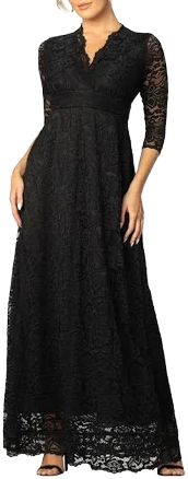 Kiyonna Women's Maria Lace Evening Gown