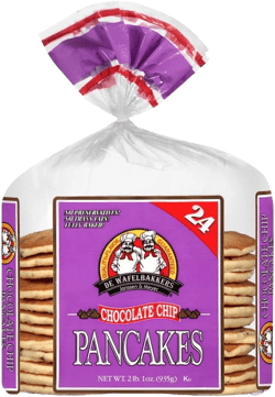 De Wafelbakkers Chocolate Chip Pancakes
