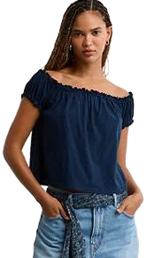 AE Sunchaser Off The Shoulder Knit Swing Top