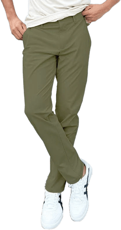 FLX Men's Premium Slim Fit Chino Pants