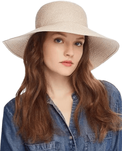 Women's Eric Javits Rollable Floppy Straw Hat Multicolor Packable