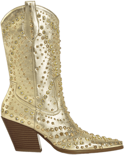 Azalea Wang Women's Appease Studded Booties