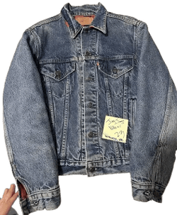 Kanye West Men's The Life Of Pablo Levi's Denim Tour Jacket
