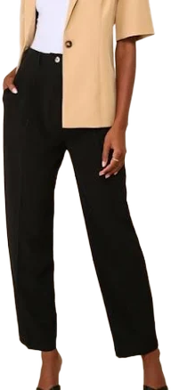 Lulus Women's Straight Leg Trouser Pants