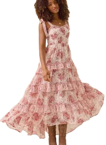 Altar'd State Kenzi Floral Maxi Dress