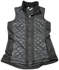 Athleta Women's Quilted Full Zip Sleeveless Outdoor Vest