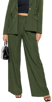 Fashion Nova Women's Keep Your Cool Wide Leg Trousers