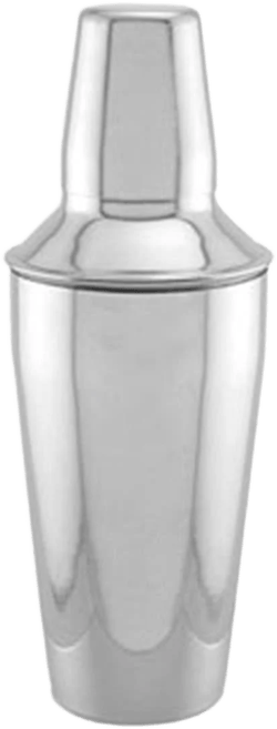 Epic Products 3-Piece Polished Stainless Steel Cocktail Shaker