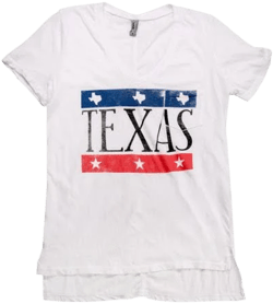 Women's Texas V-Neck Pocket Tee