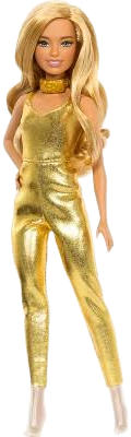 Barbie Fashionistas Petite Golden Jumpsuit