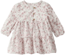 Little Planet Baby Girls Organic Cotton Prairie Blossom Dress