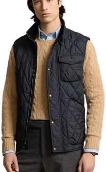 Ralph Lauren Men's The Beaton Quilted Utility Vest