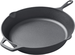 Pre-Seasoned Cast Iron Skillet, 15 Inch Large Frying Pan, Cast Iron Cookware Indoor Pizza, Baking, Bread Outdoor for Camping, Grill, Stovetop, Induction, Oven Safe Large cast iron skillet 15‘’