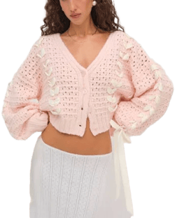 For Love & Lemons Laurel Oversized Cardigan
