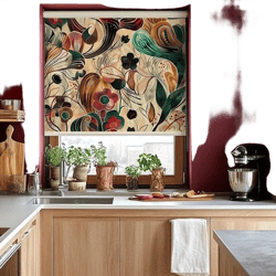 Vibrant Floral Roller Blinds