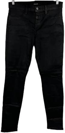 J Brand Women's Super Skinny Sheen Coated Full Jeans