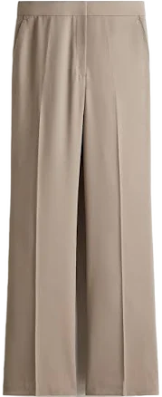 H&M Ladies Straight-leg Creased Pants