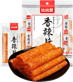 10 packs of spicy slices(6.35oz),Classic Chilli Chips Variety Pack，Fresh and Spicy Chinese Snacks with Latiao, Accompanying Snacks La Tiaolatiao Spicy Strip…