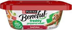 Purina Beneful Prepared Meals Stew Recipes Wet Dog Food Beef Stew - 10oz