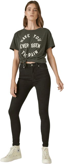 Lucky Brand Women's Uni Fit High Rise Skinny Jeans