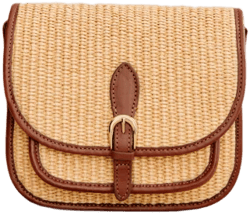 Romeo Textile Bag - Woven Straw - TU