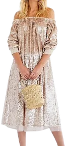 Free People Emilia Sequin Dress