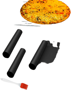 Oven Liners for Bottom of Electric Gas Oven - 3Pack Large Heavy Duty Oven Mat, Non-Stick Oven Floor Protector Liner, Reusable Heat Resistant Stovetop Air Fryer Grill Baking Mat Easy to Clean 23"x15.7" 3 Pack Black Oven Liner