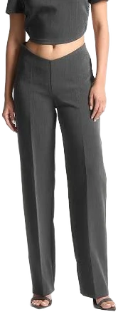 Manière De Voir Women's Curved Waist Tailored Trousers