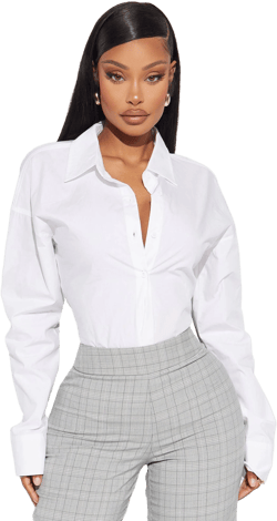 Fashion Nova Women's Keeping It Real Shirt