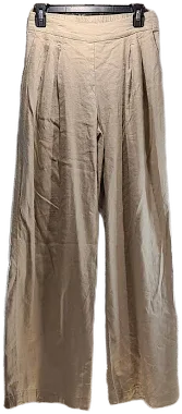 International Concepts Pleated Wide Leg Pull On Pants