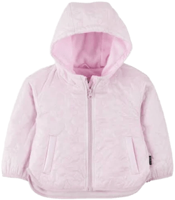 Oshkosh B'gosh Baby Girls Floral Quilted Midweight Jacket