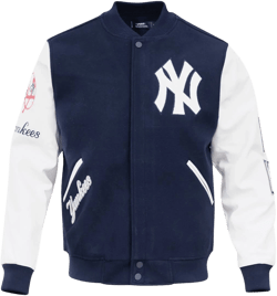 Pro Standard Men's New York Yankees Varsity Wool Jacket