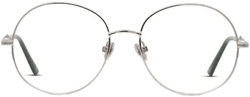 Amelia E. Kate Women's Round Silver Prescription Included Eyeglasses