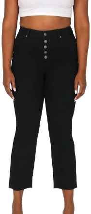Soundstyle Kick Straight Leg with Fray Hem