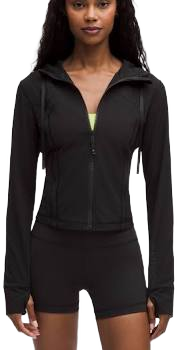 Lululemon Women's Define Cropped Mesh Jacket